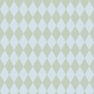 Papel de parede LOSANGOS azul e verde