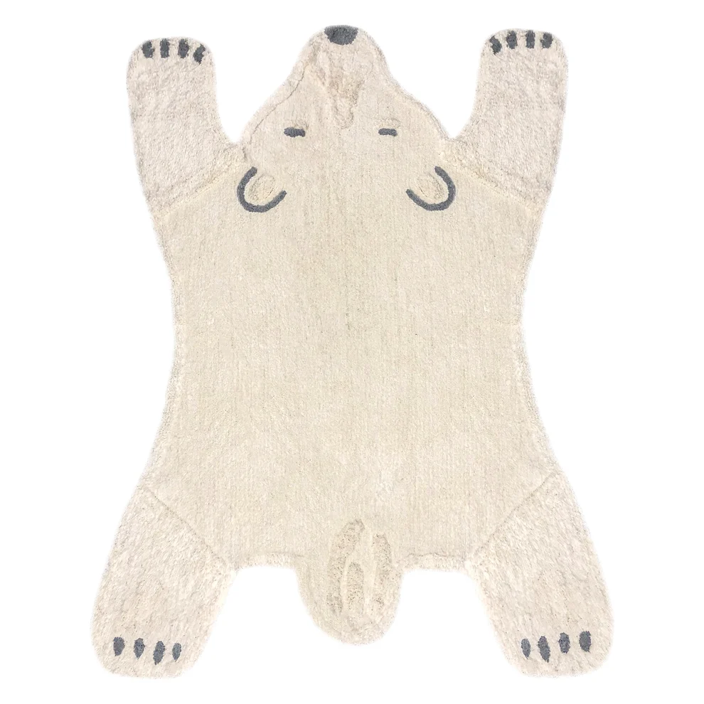 Tapete de algodão Urso Polar