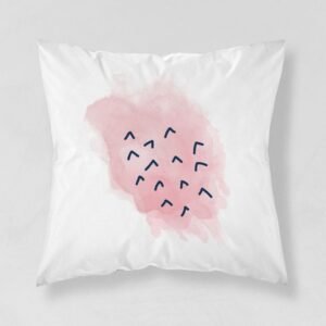 Almofada Aquarela rosa